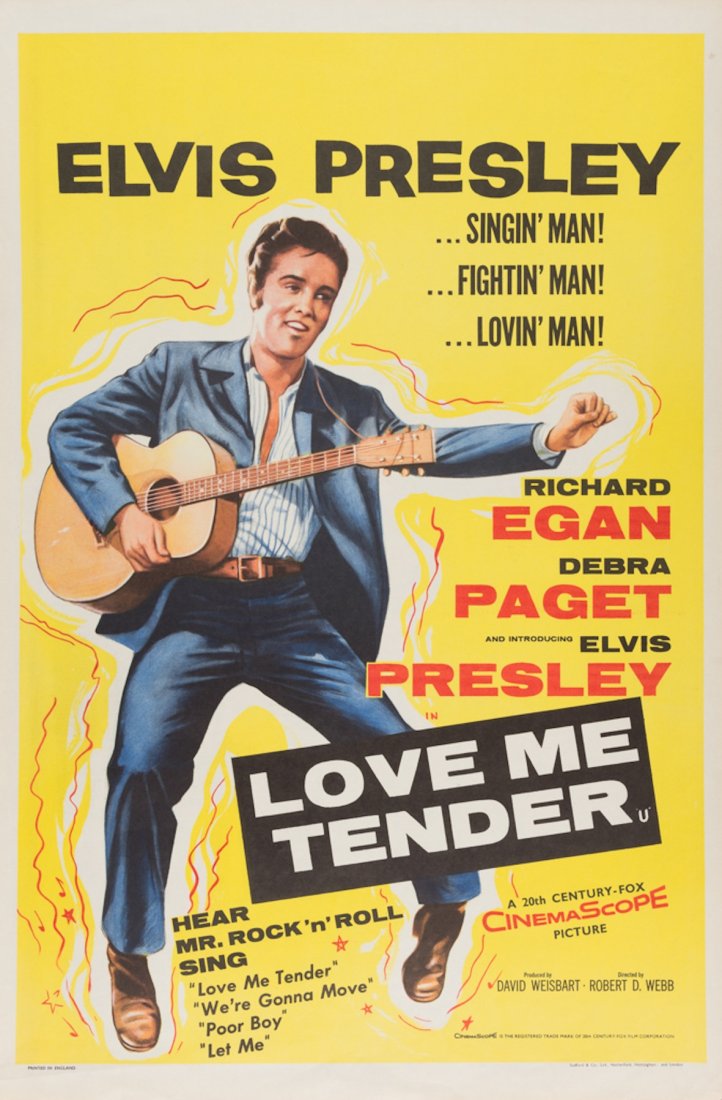 Love Me Tender (1956) Elvis Presley Richard Egan