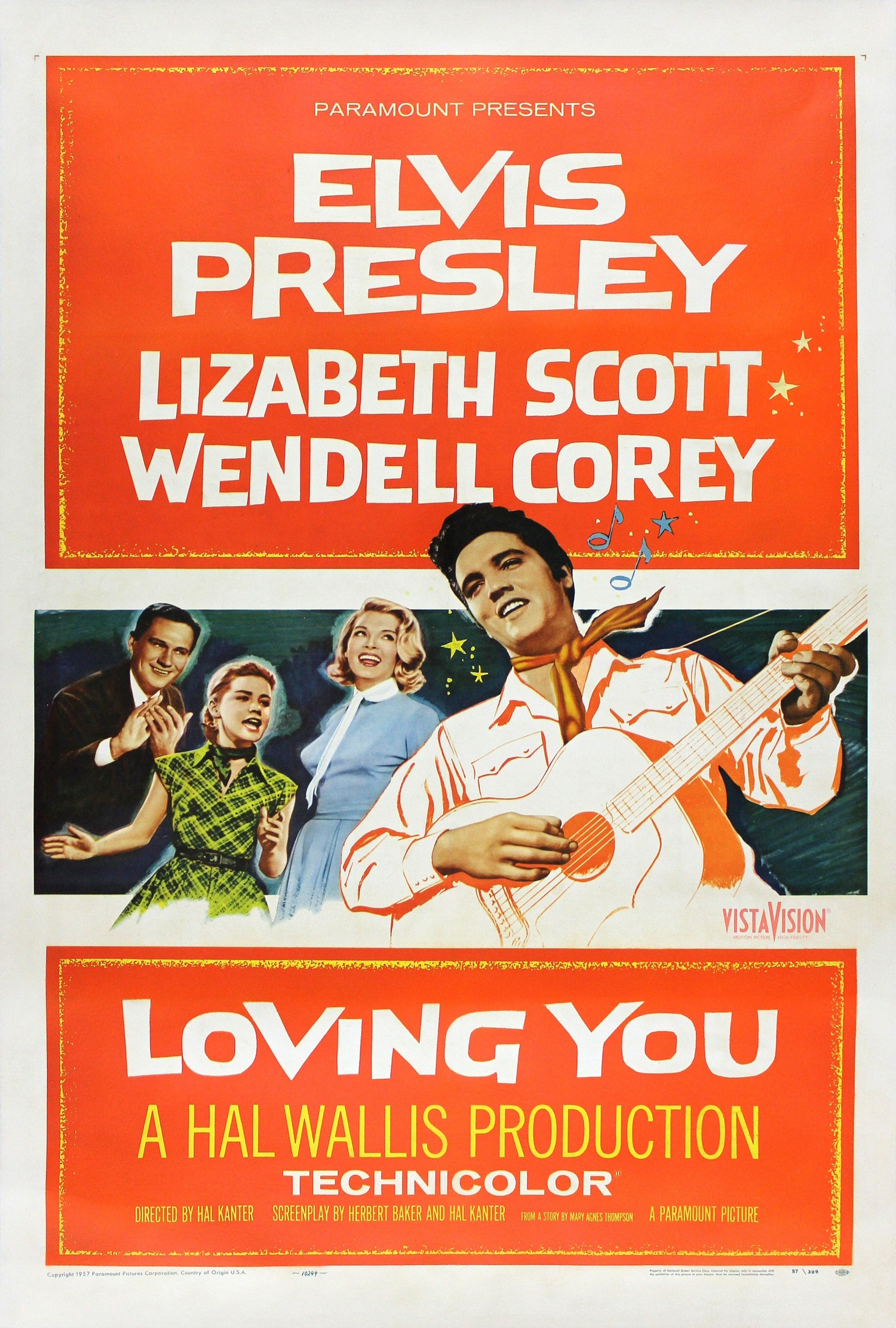 Loving You (1957) Elvis Presley Lizabeth Scott