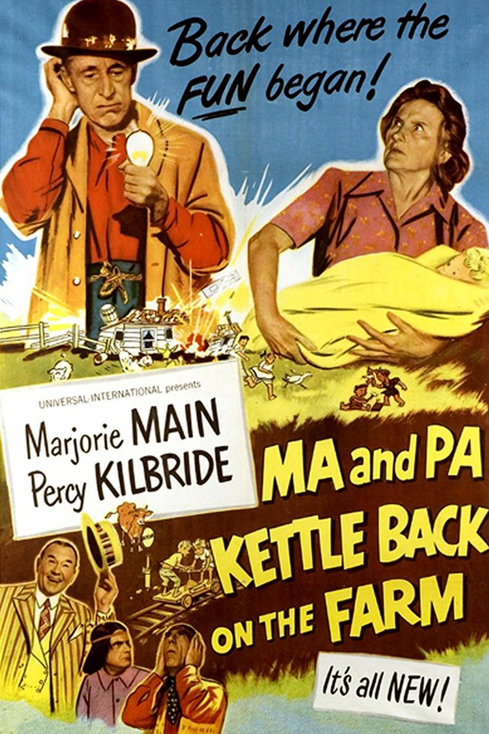 Ma And Pa Kettle Back On The Farm (1951)