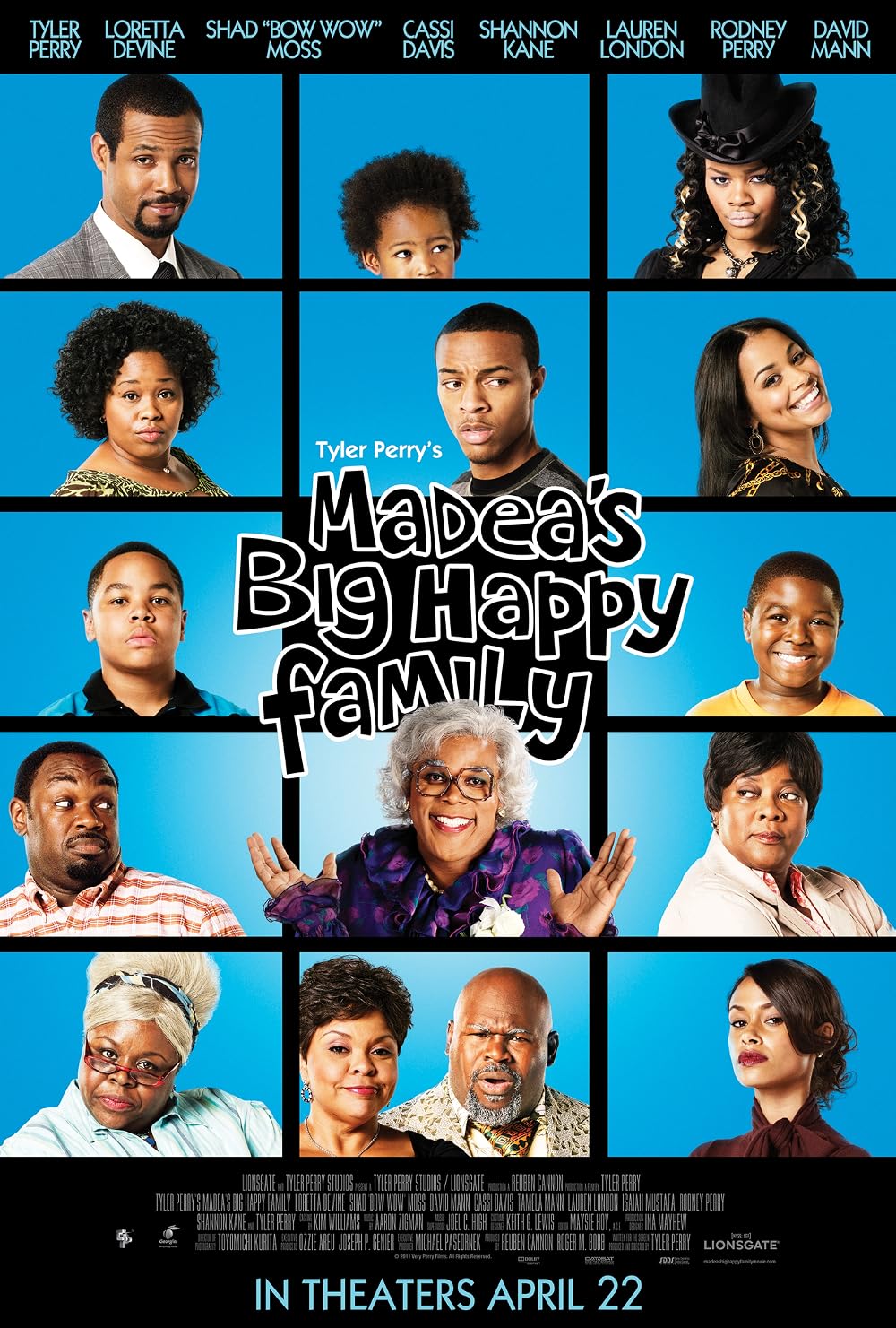 Madea's Big Happy Family (2011) Tyler Perry