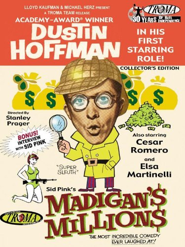 Madigan's Millions (1968) Dustin Hoffman Troma Lloyd Kaufman Cesar Romero
