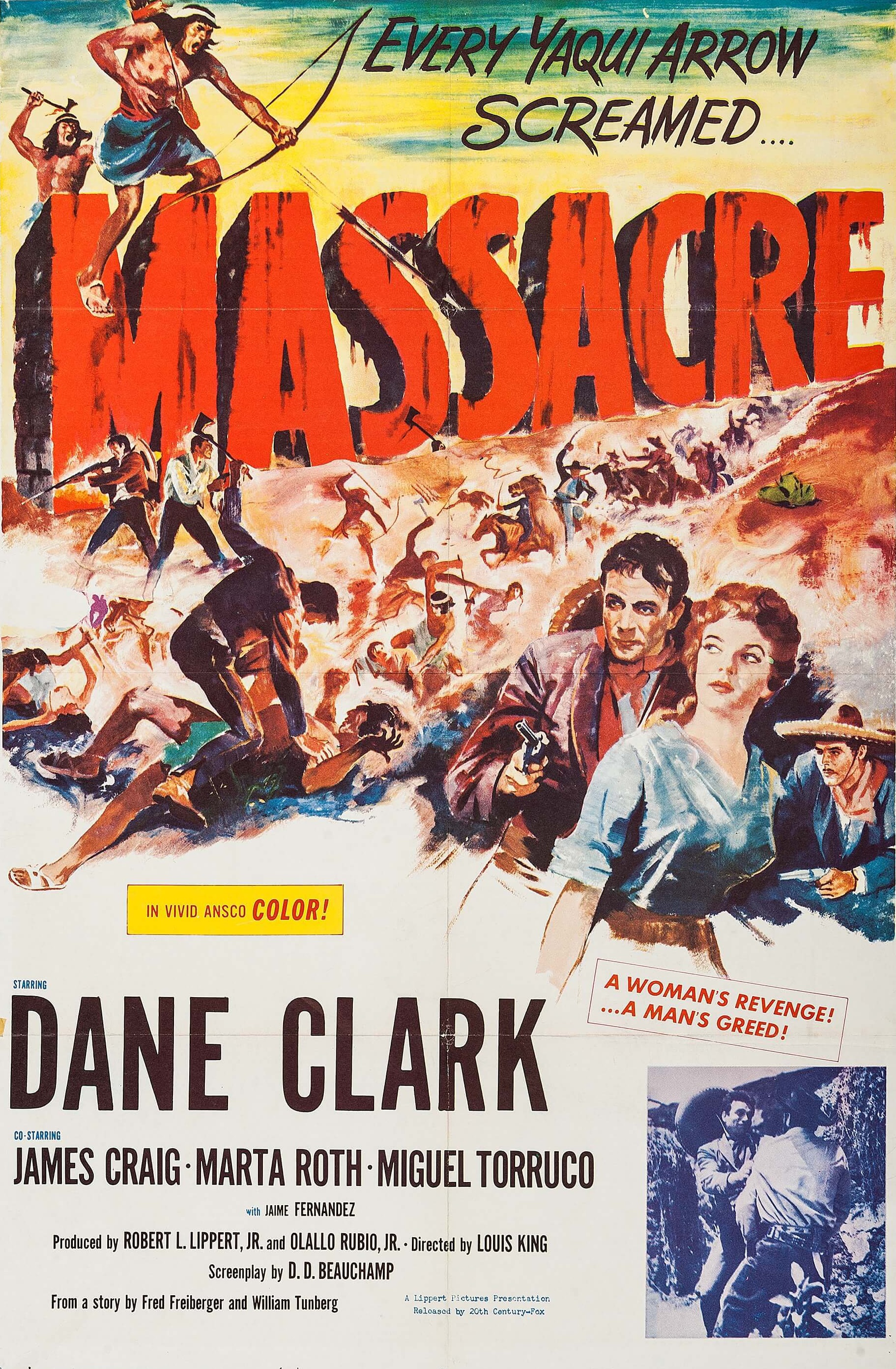 Massacre (1956) Dane Clark