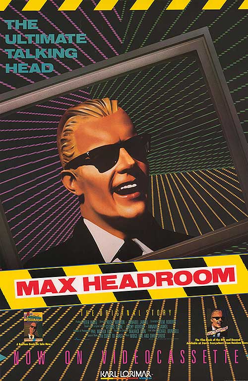 Max Headroom - Season 1 (1987) 2 DVD Set 6 Episodes