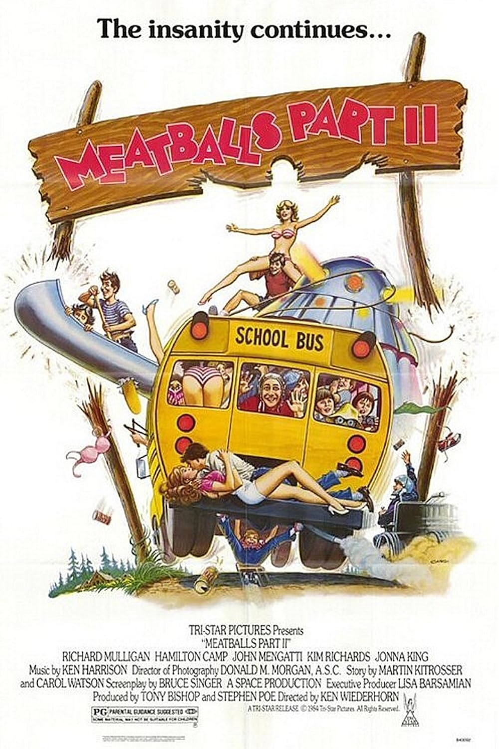 Meatballs - Part 2 II (1984) Richard Mulligan Kim Richards