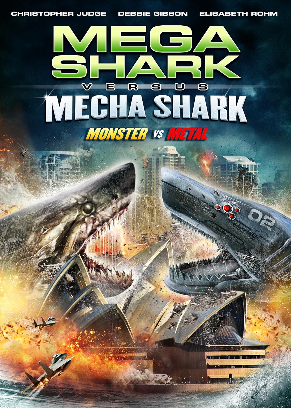Mega Shark vs Mecha Shark (2014) Christopher Judge Debbie Gibson