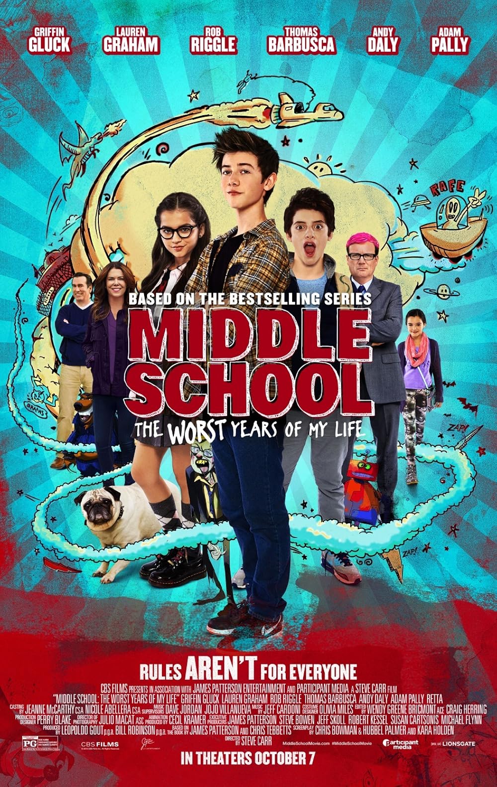 Middle School - The Worst Years Of My Life (2016)