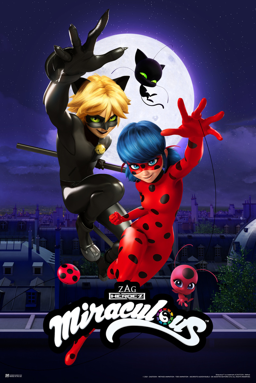 Miraculous - Tales Of Ladybug And Cat Noir - Season Five (2020) 5 DVD Set 26 Episodes