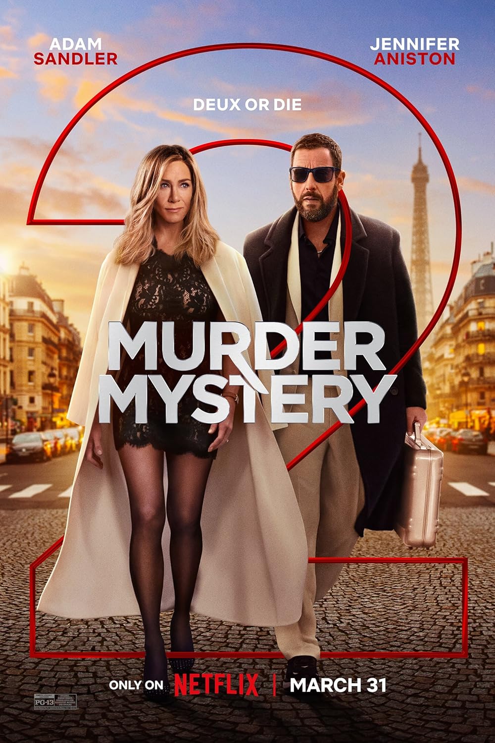 Murder Mystery 2 (2023) Adam Sandler Jennifer Aniston