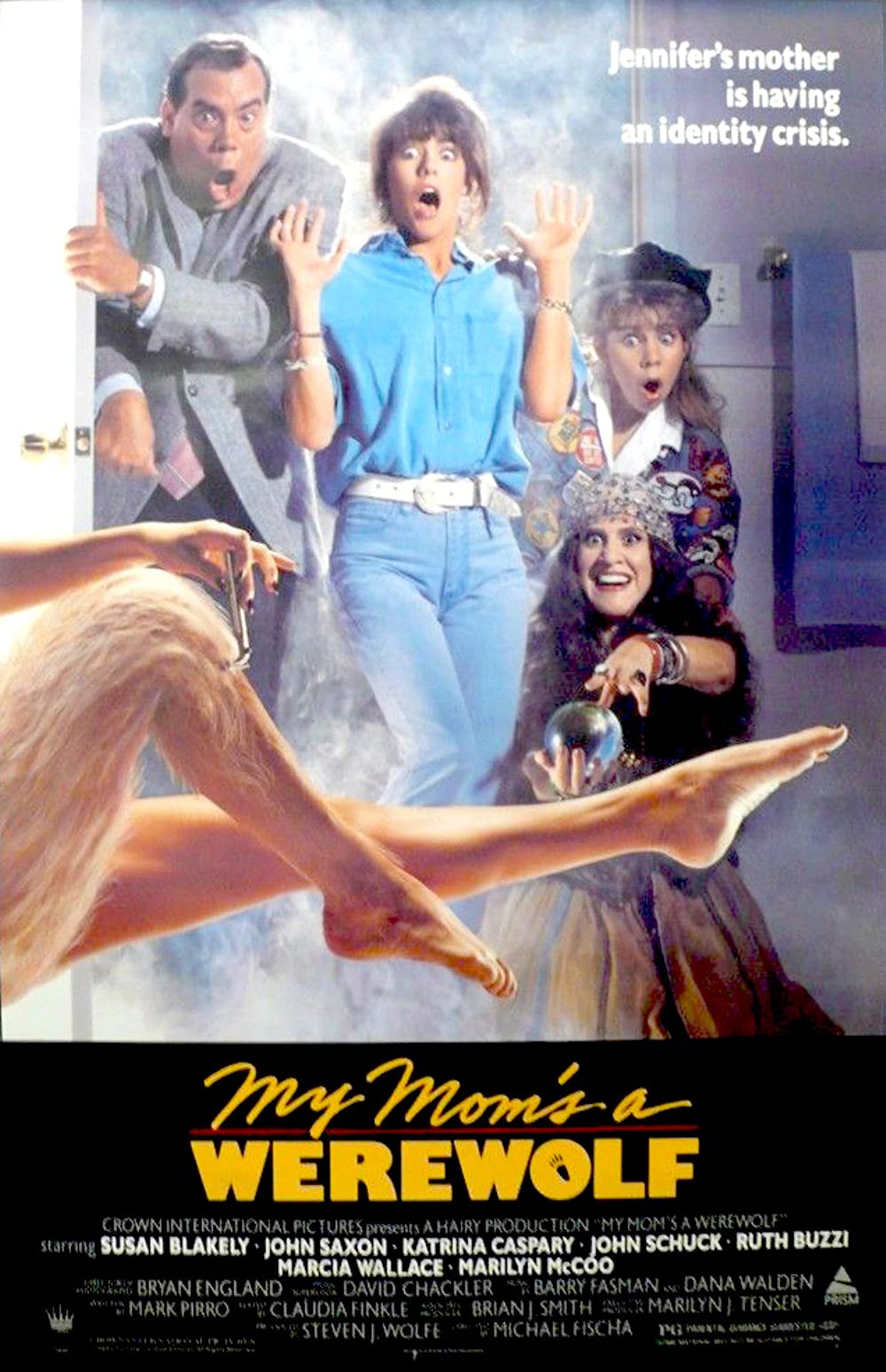 My Mom's A Werewolf (1989) John Saxon
