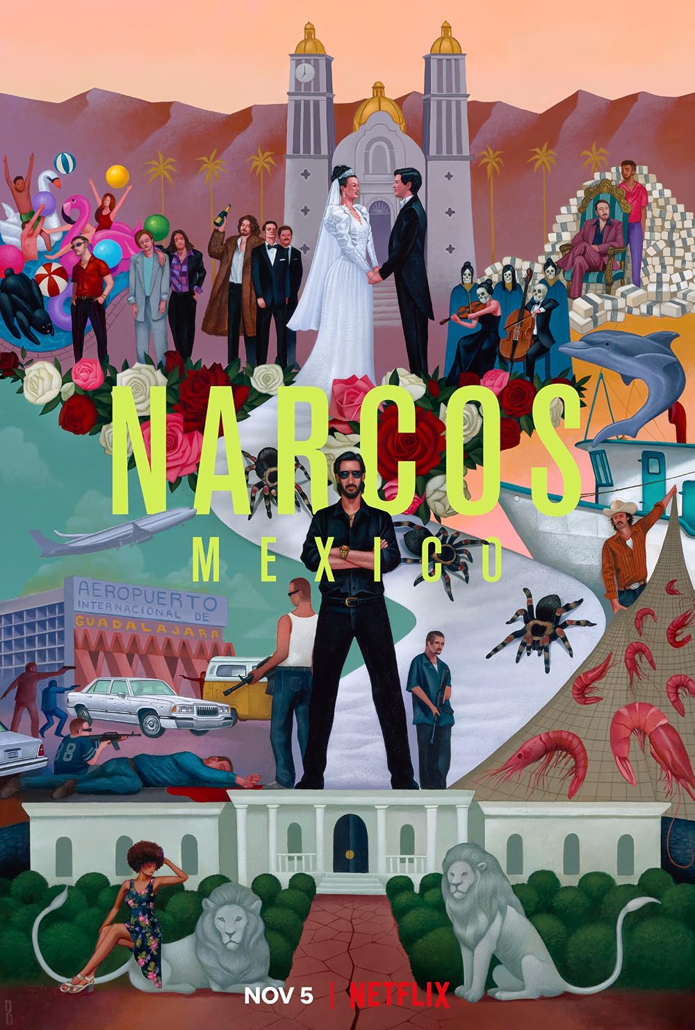 Narcos - Mexico - Season 2 (2018) 5 DVD Set 10 Episodes