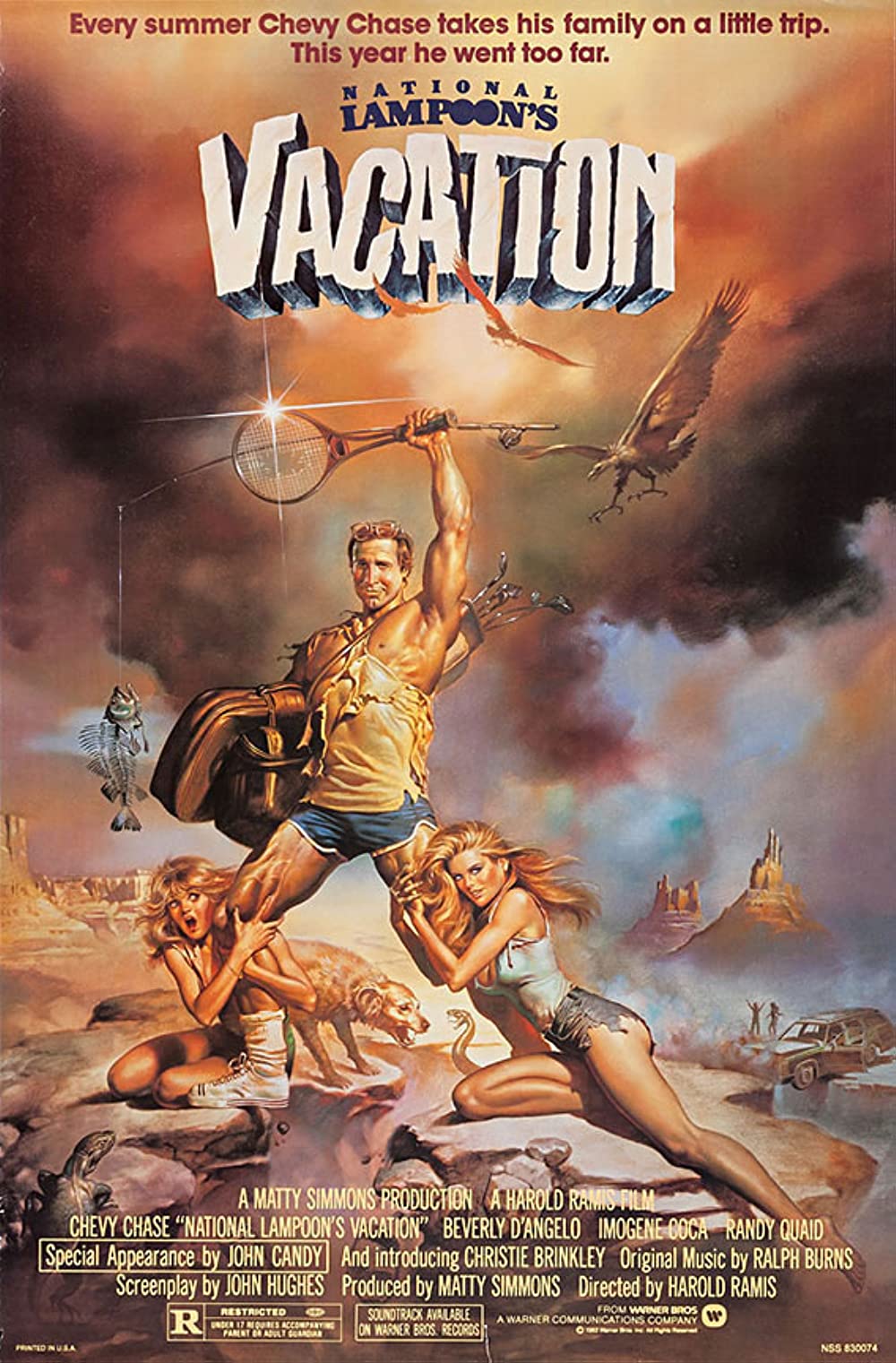 National Lampoon's Vacation (1983) Chevy Chase John Candy Randy Quaid
