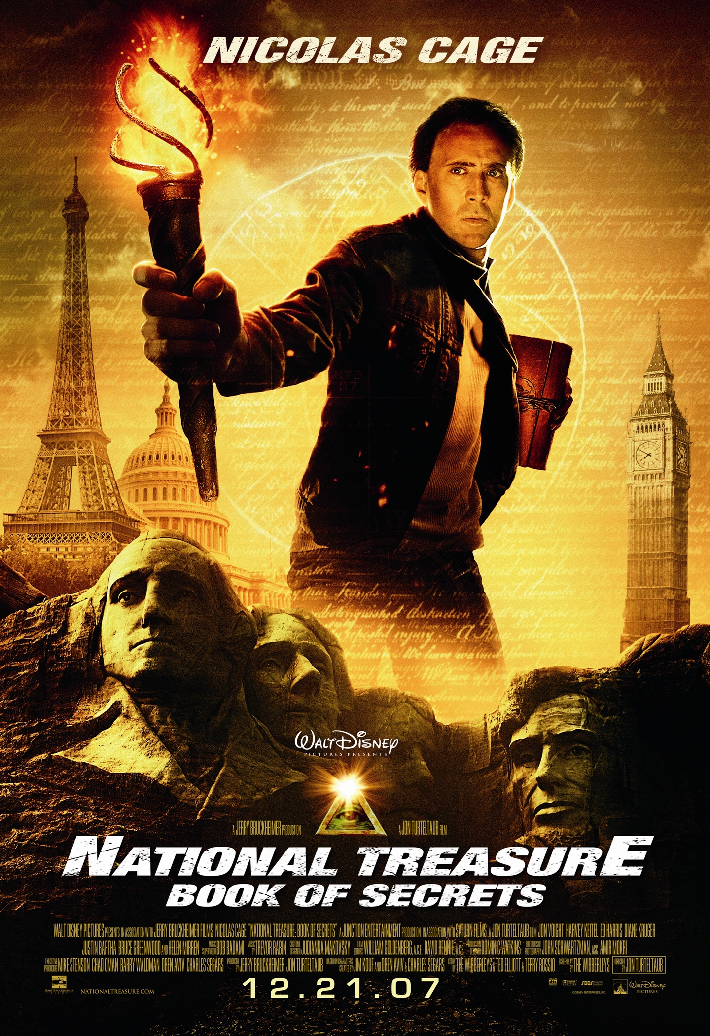 National Treasure 2 - Book of Secrets (2007) Nicolas Cage