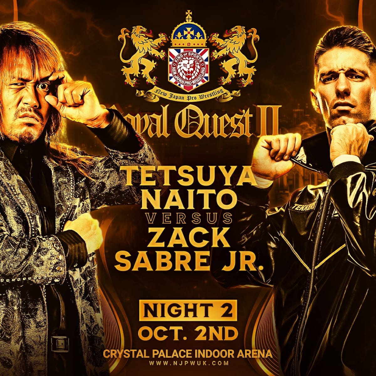 NJPW Wrestling - Royal Quest 2 II - Day 1 (2022) WWE English Language