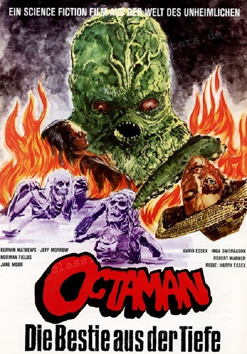 Octaman (1971) Kerwin Mathews