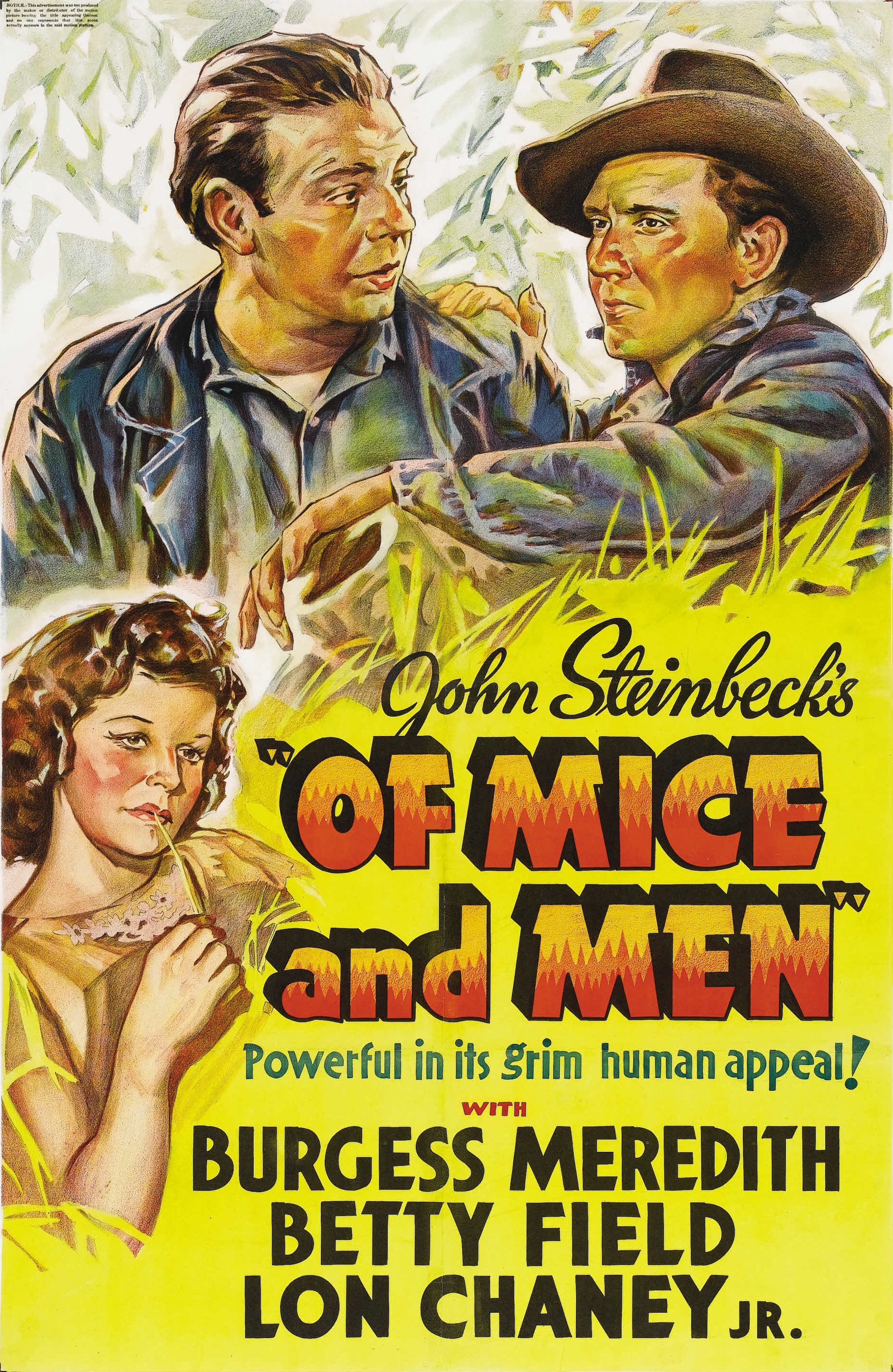 Of Mice And Men (1939)