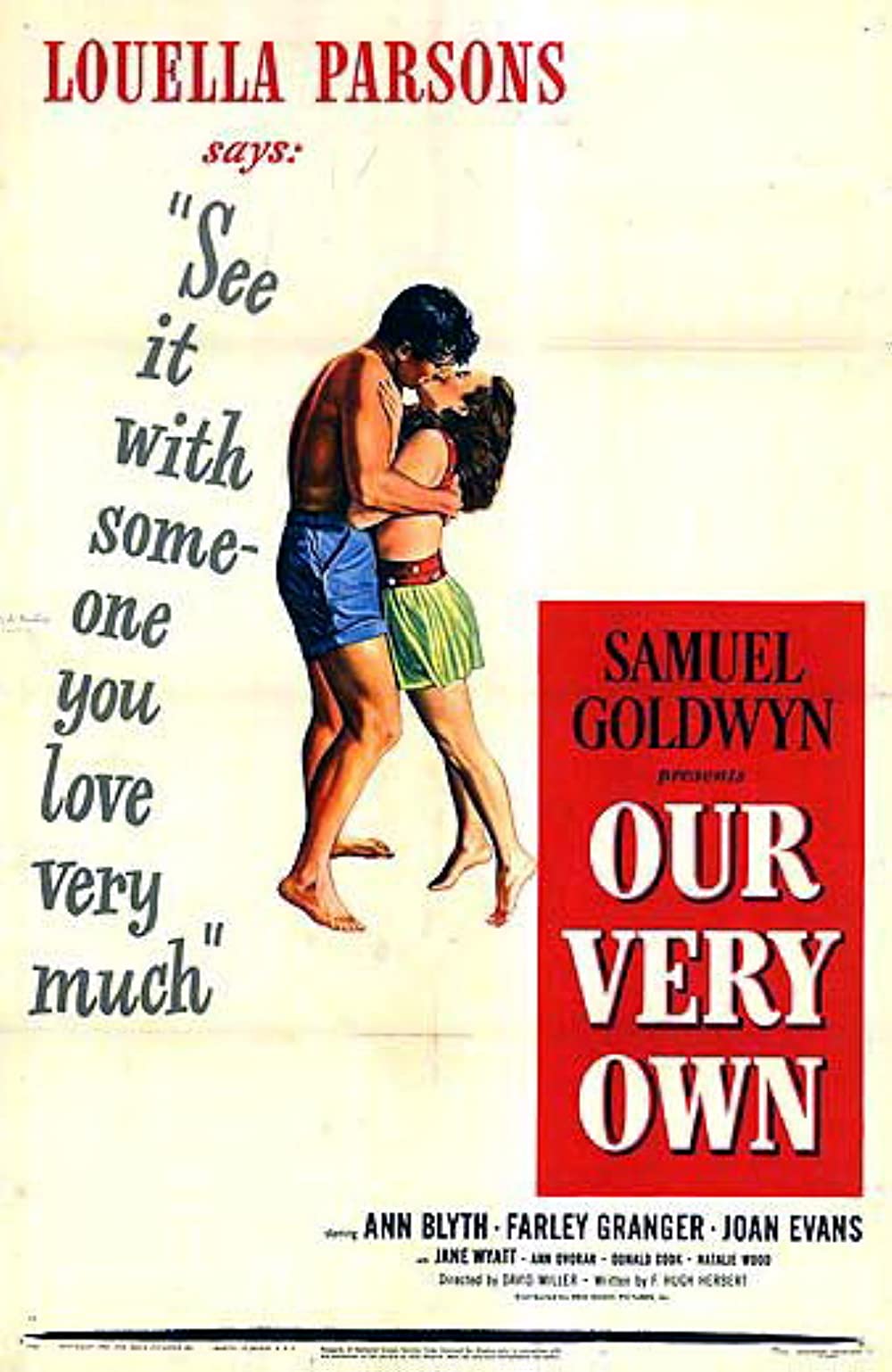 Our Very Own (1950) Louella Parsons Ann Blyth Joan Evans
