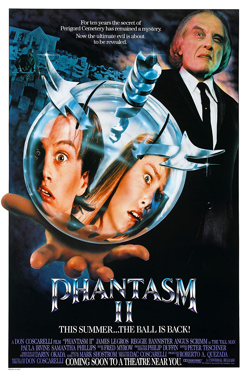 Phantasm 2 II (1988) Angus Scrimm Reggie Bannister