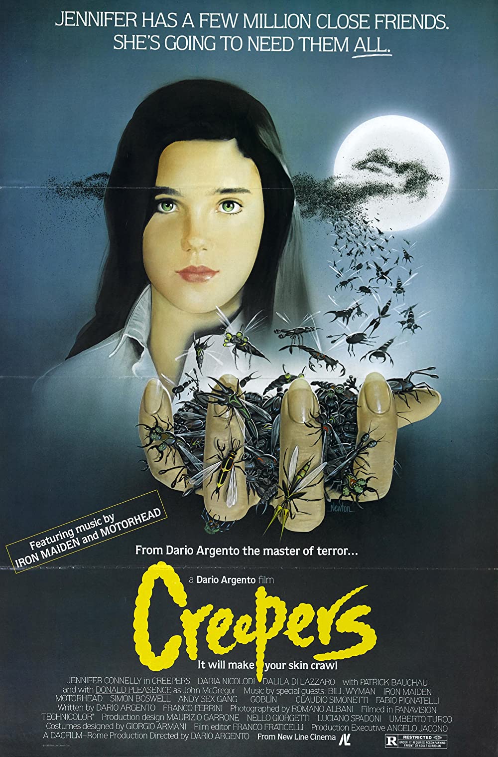Phenomena (1985) Creepers Darlo Argento