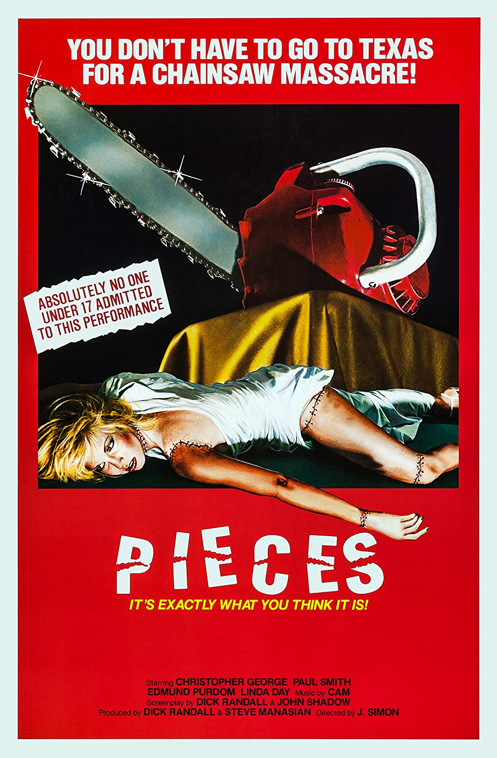 Pieces (1982) Christopher George Paul Smith Linda Day
