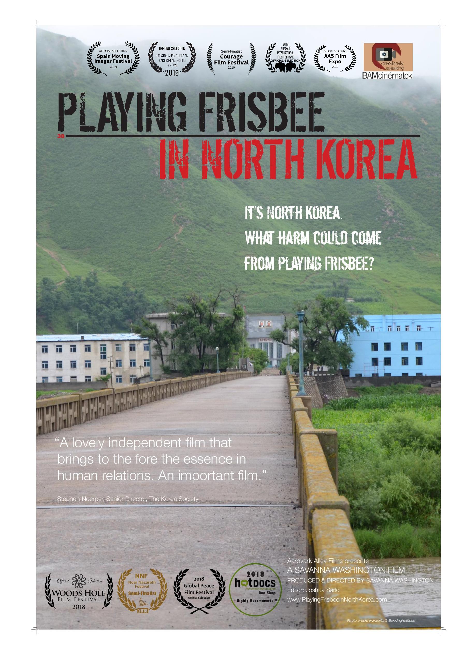 Playing Frisbee In North Korea (2018)