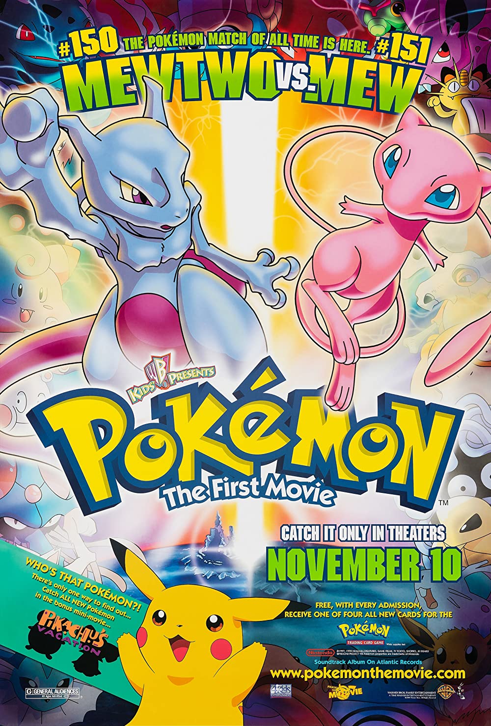 Pokemon - The First movie - Mewtwo Strikes Back (1998) English Dubbed