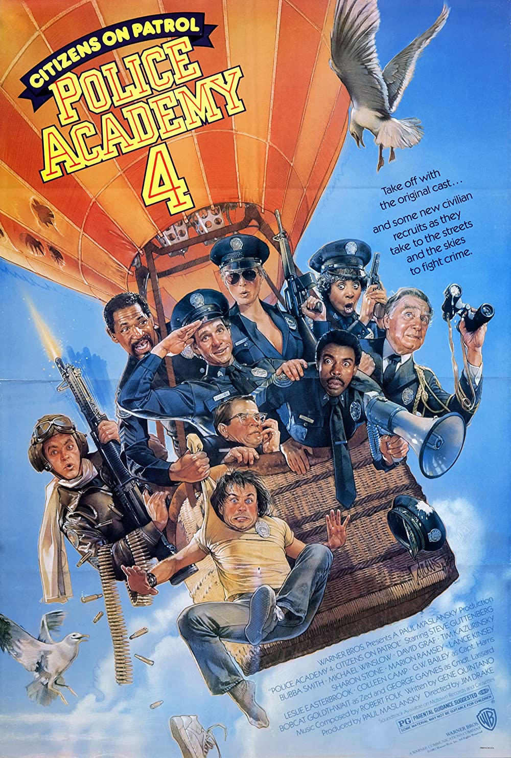 Police Academy 4 - Citizens On Patrol (1987) Steve Guttenberg