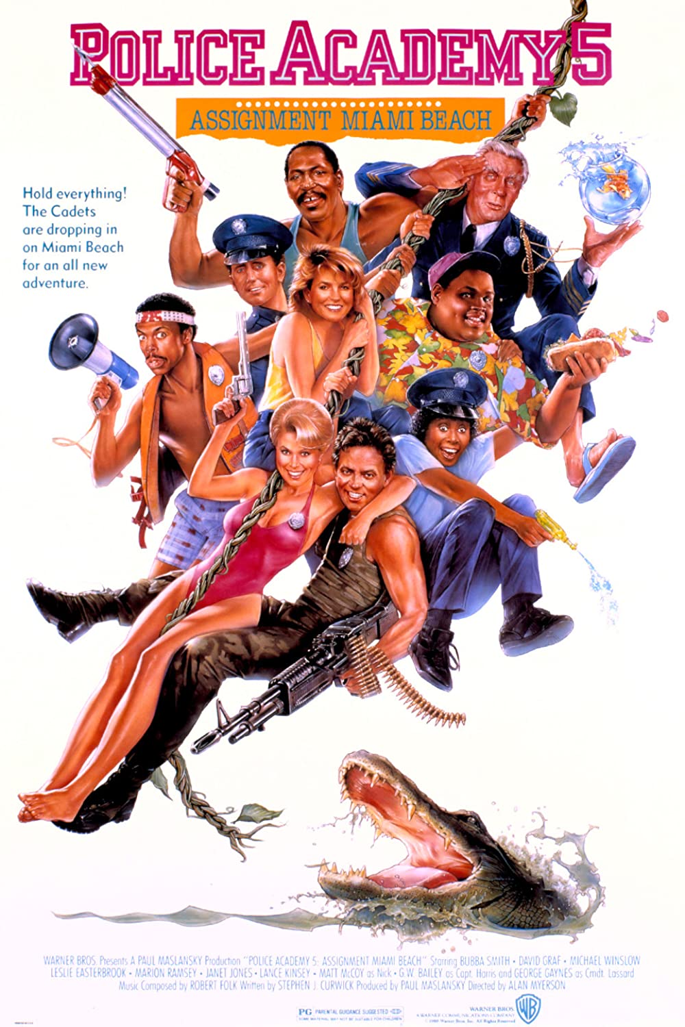 Police Academy 5 - Assignment Miami Beach (1988) Steve Guttenberg