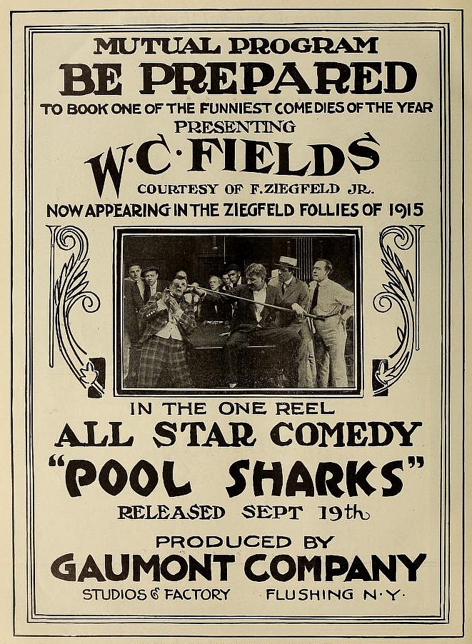 Pool Sharks (1915) WC Fields