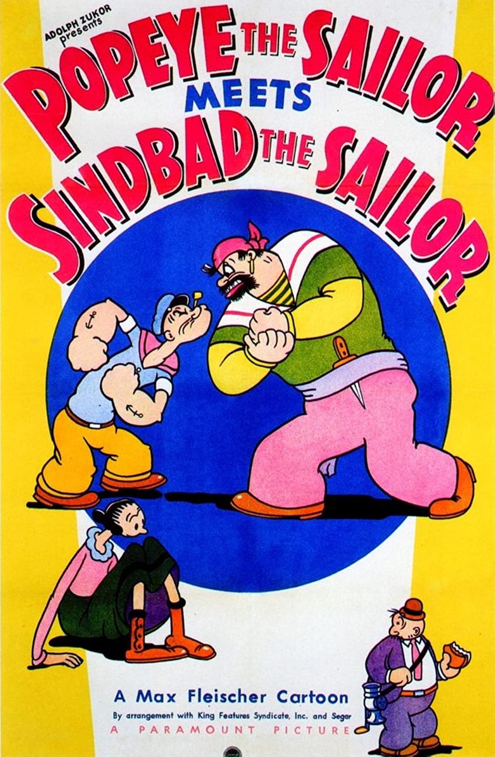 Popeye The Sailor Meets Sindbad The Sailor (1936)
