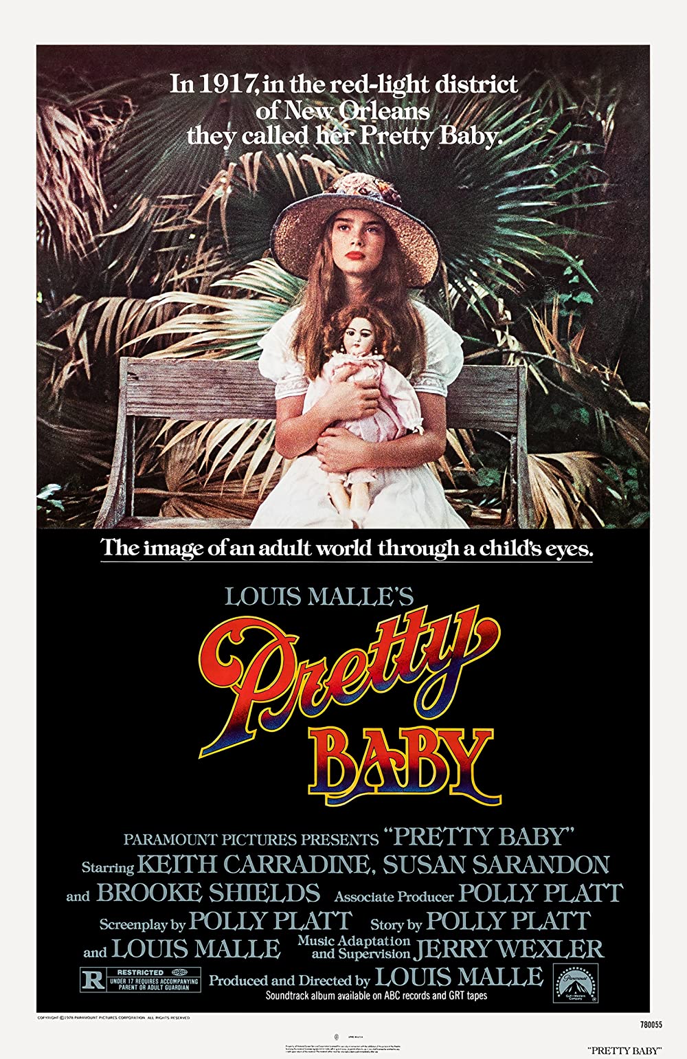 Pretty Baby (1978) Keith Carradine Susan Sarandon Brooke Shields