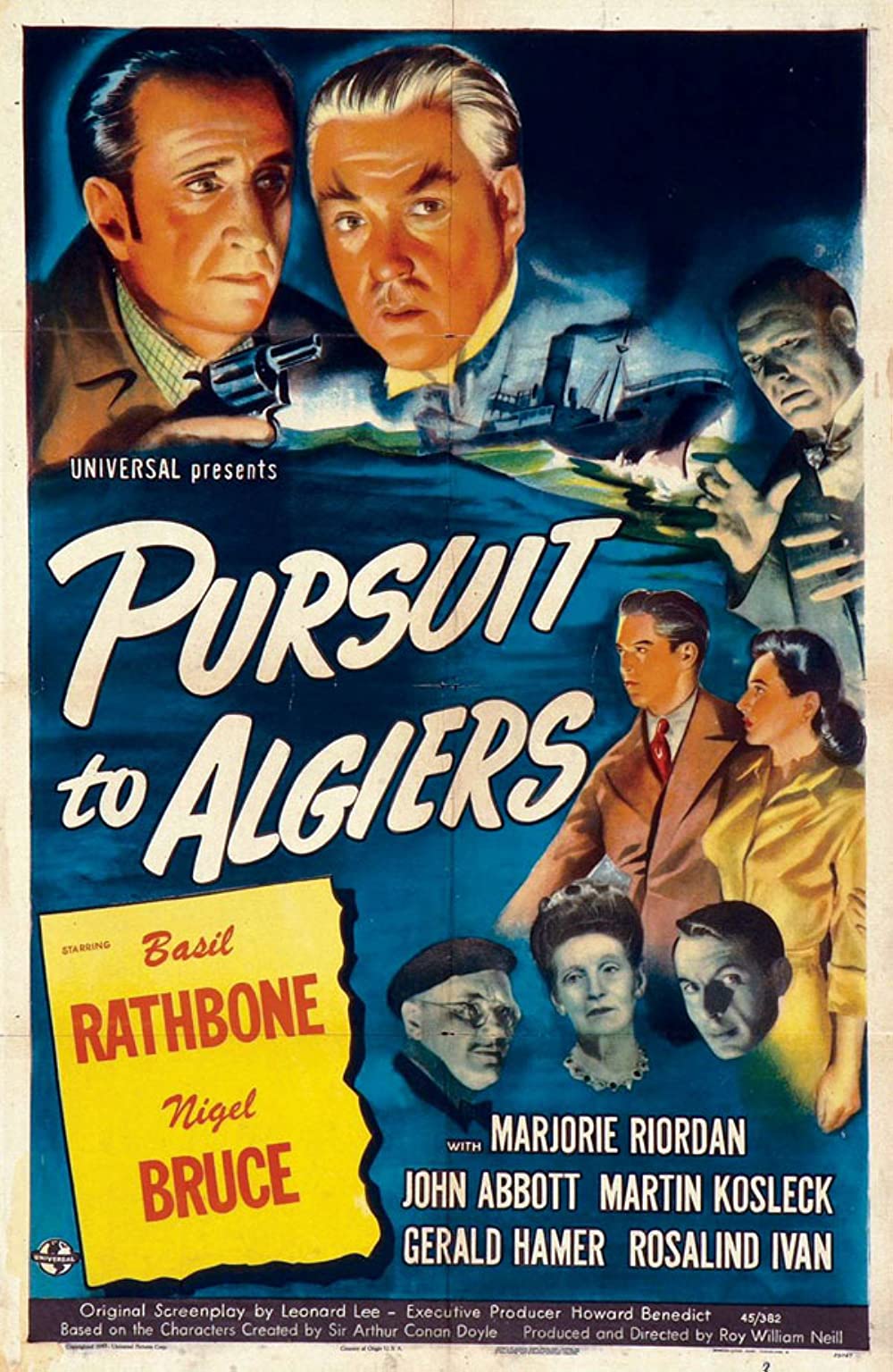 Pursuit To Algiers (1945)