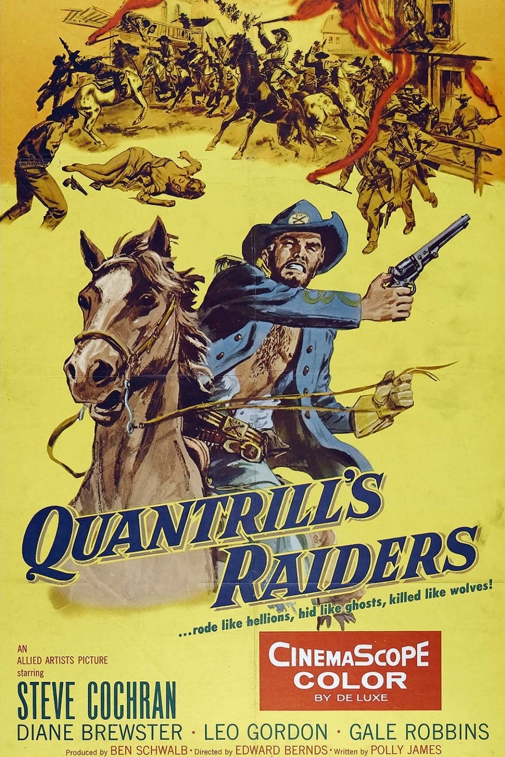 Quantrill's Raiders (1958) Steve Cochran
