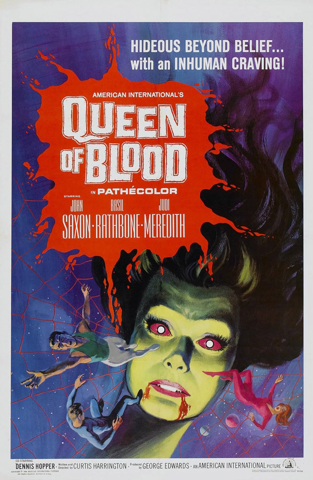 Queen Of Blood (1966) COLORIZED