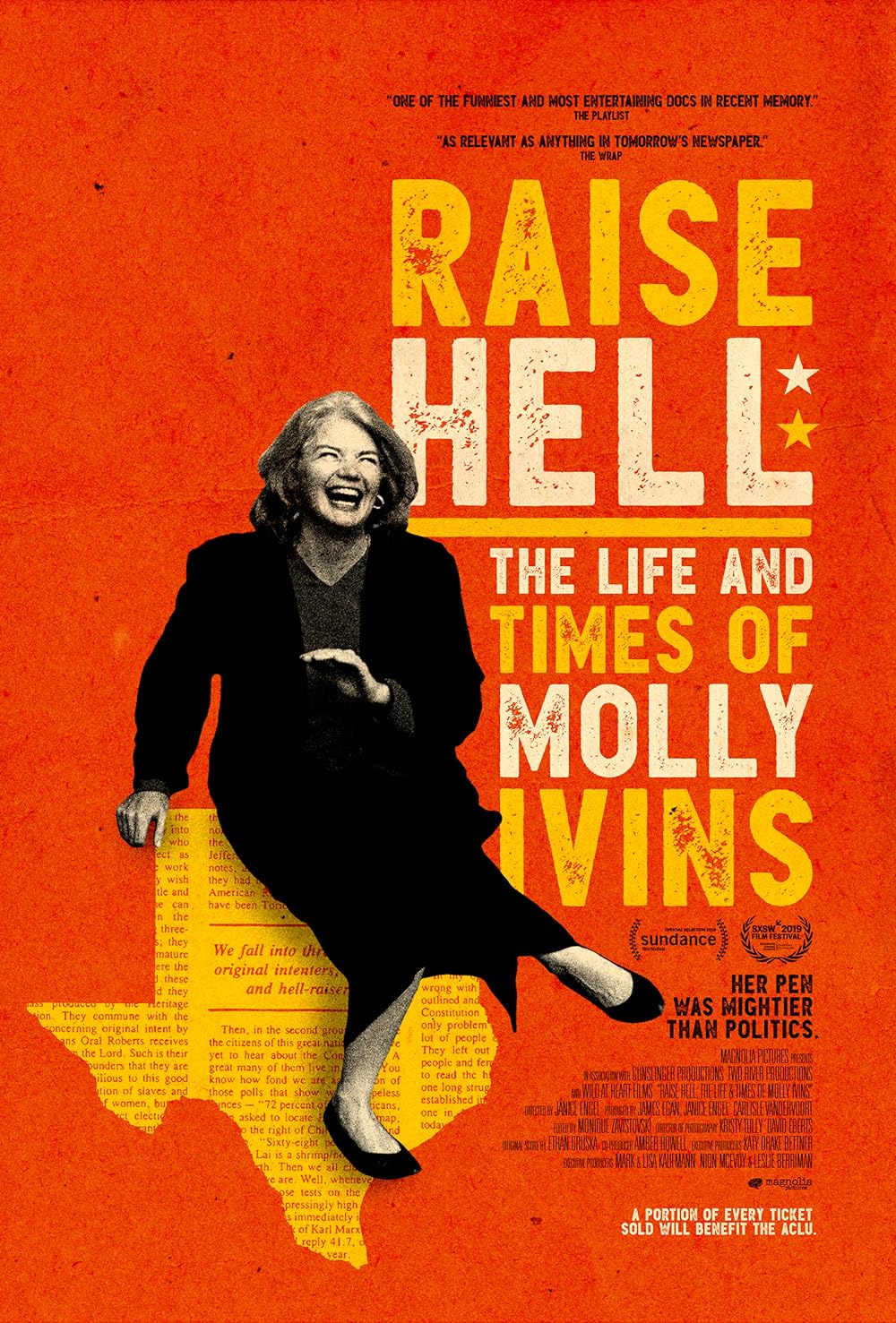 Raise Hell - The Life And Times Of Molly Ivins (2019)