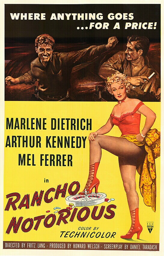 Rancho Notorious (1952) Marlene Dietrich
