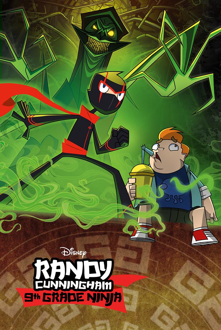 Randy Cunningham - 9th Grade Ninja - Season 2 (2012) 4 DVD Set 48 Episodes