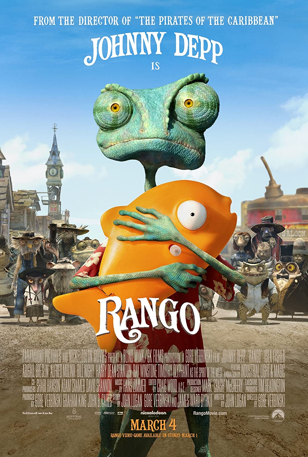 Rango (2011) Johnny Depp