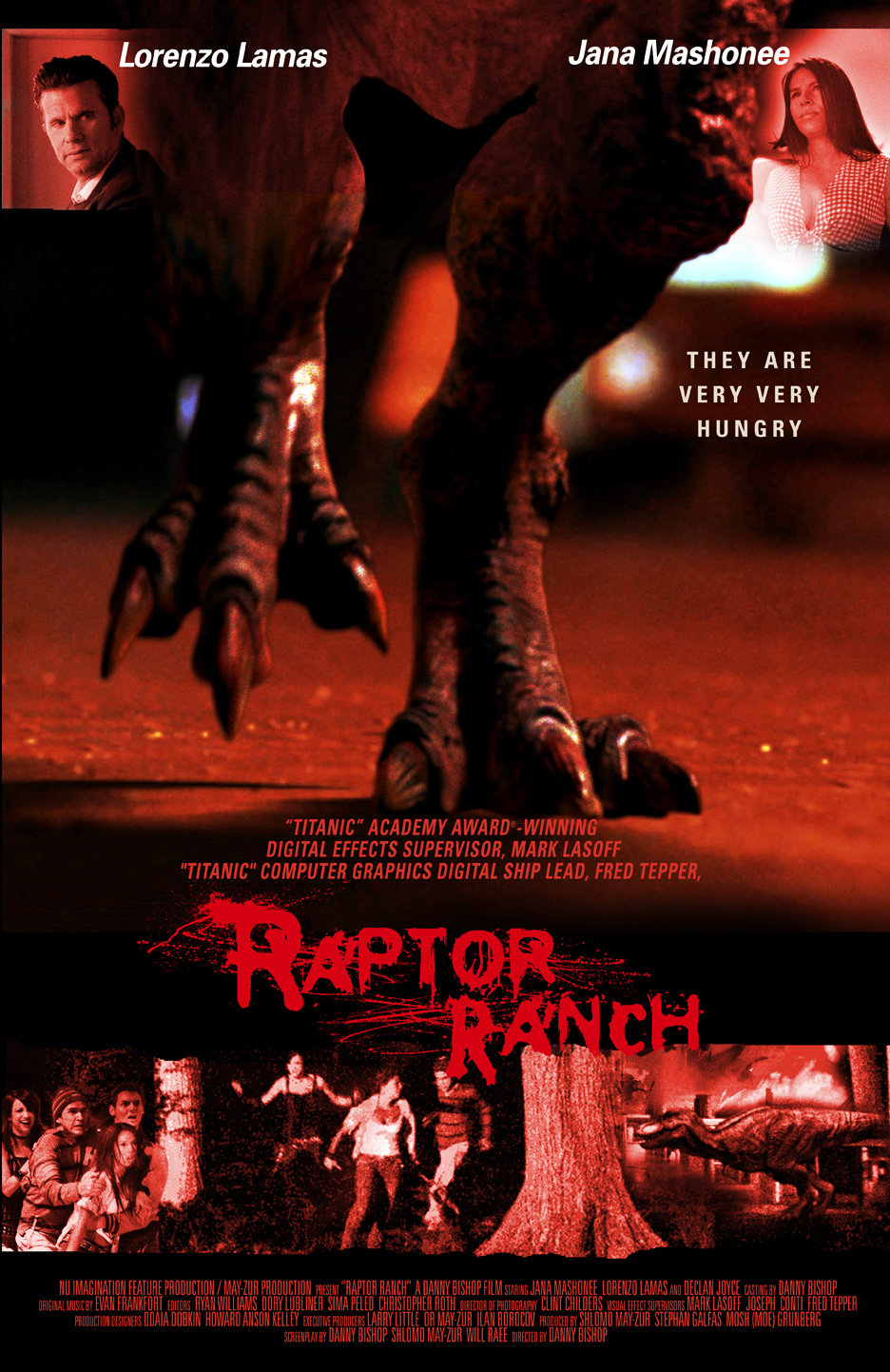 Raptor Ranch - The Dinosaur Experiment (2013) Lorenzo Lamas Jana Mashhonee