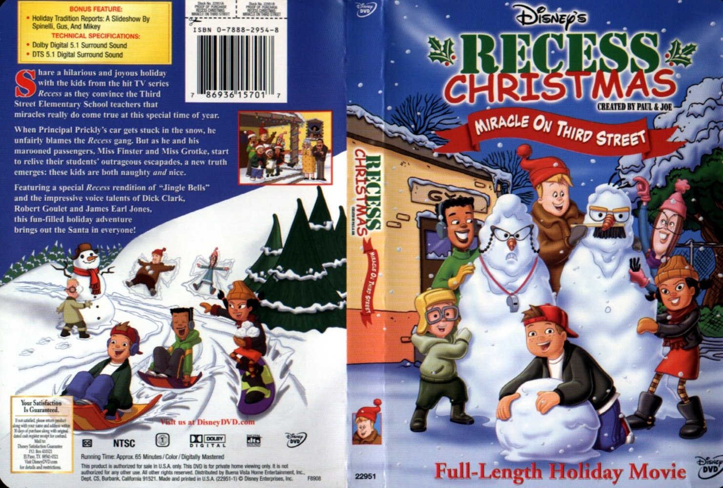Recess Christmas - Miracle On Third Street (2001)