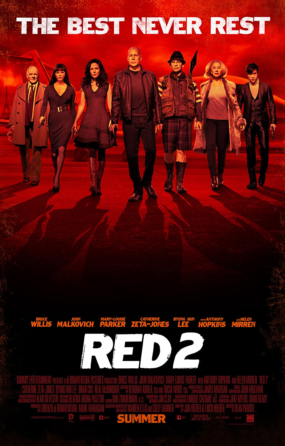 Red 2 (2013) Bruce Willis Morgan Freeman John Malkovich