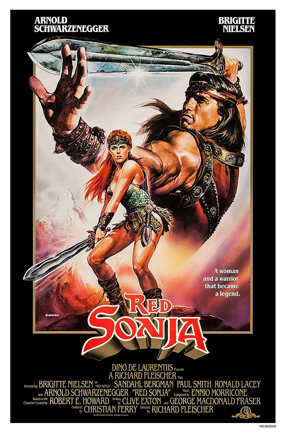 Red Sonja (1985) Arnold Schearzenegger Brigitte Nielsen