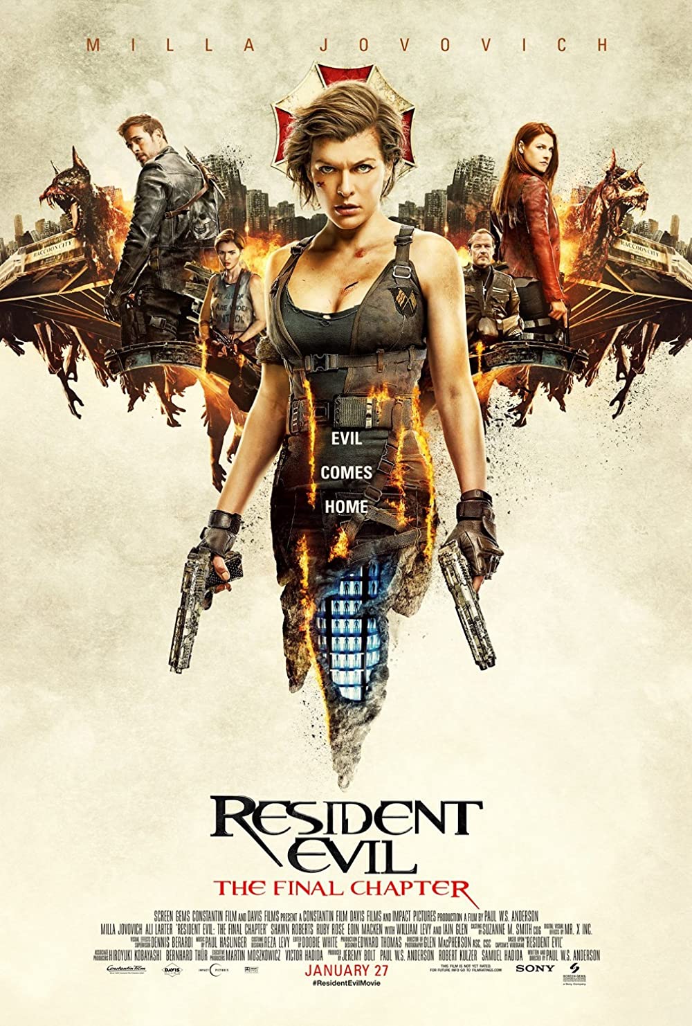Resident Evil - The Final Chapter (2016) Milla Jovovich