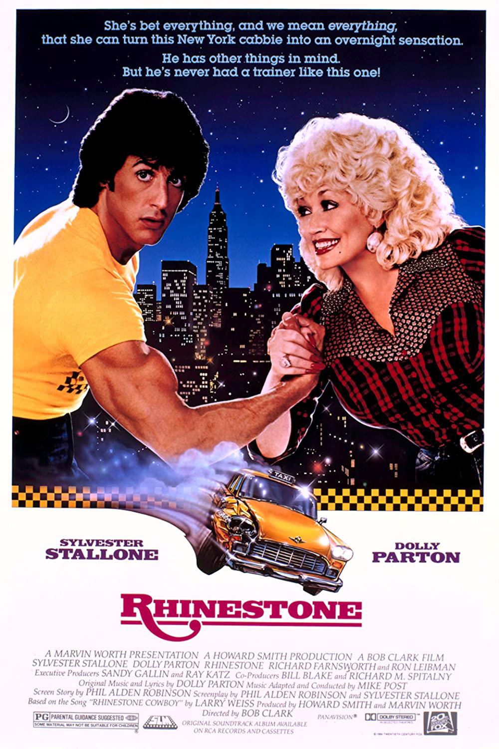 Rhinestone (1984) Dolly Parton Sylvester Stallone