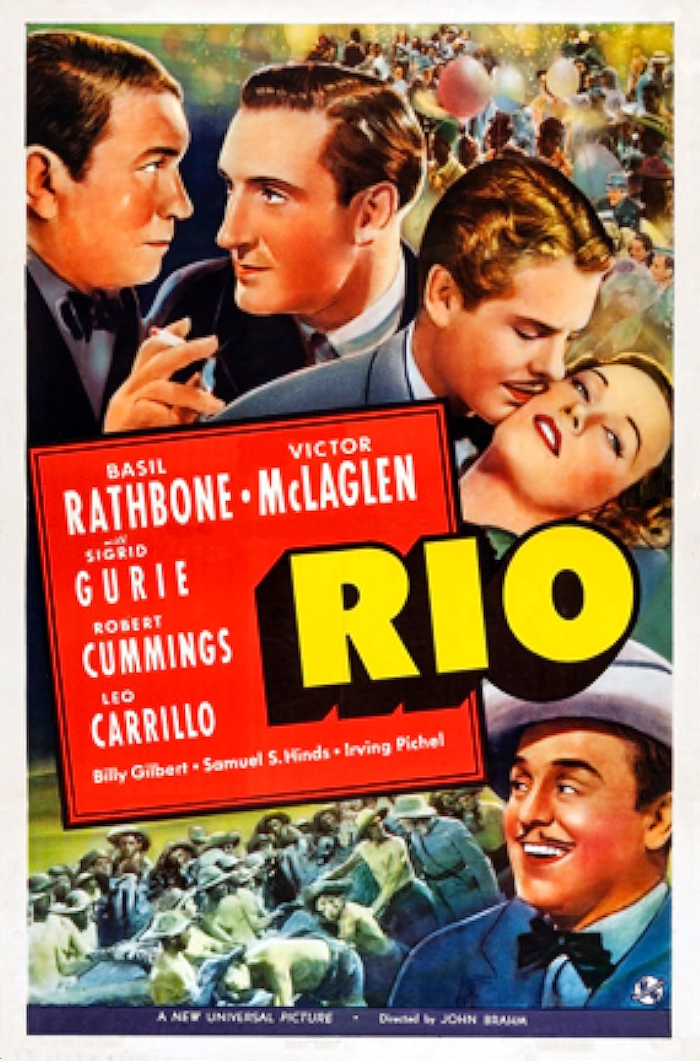 Rio (1939) Basil Rathbone