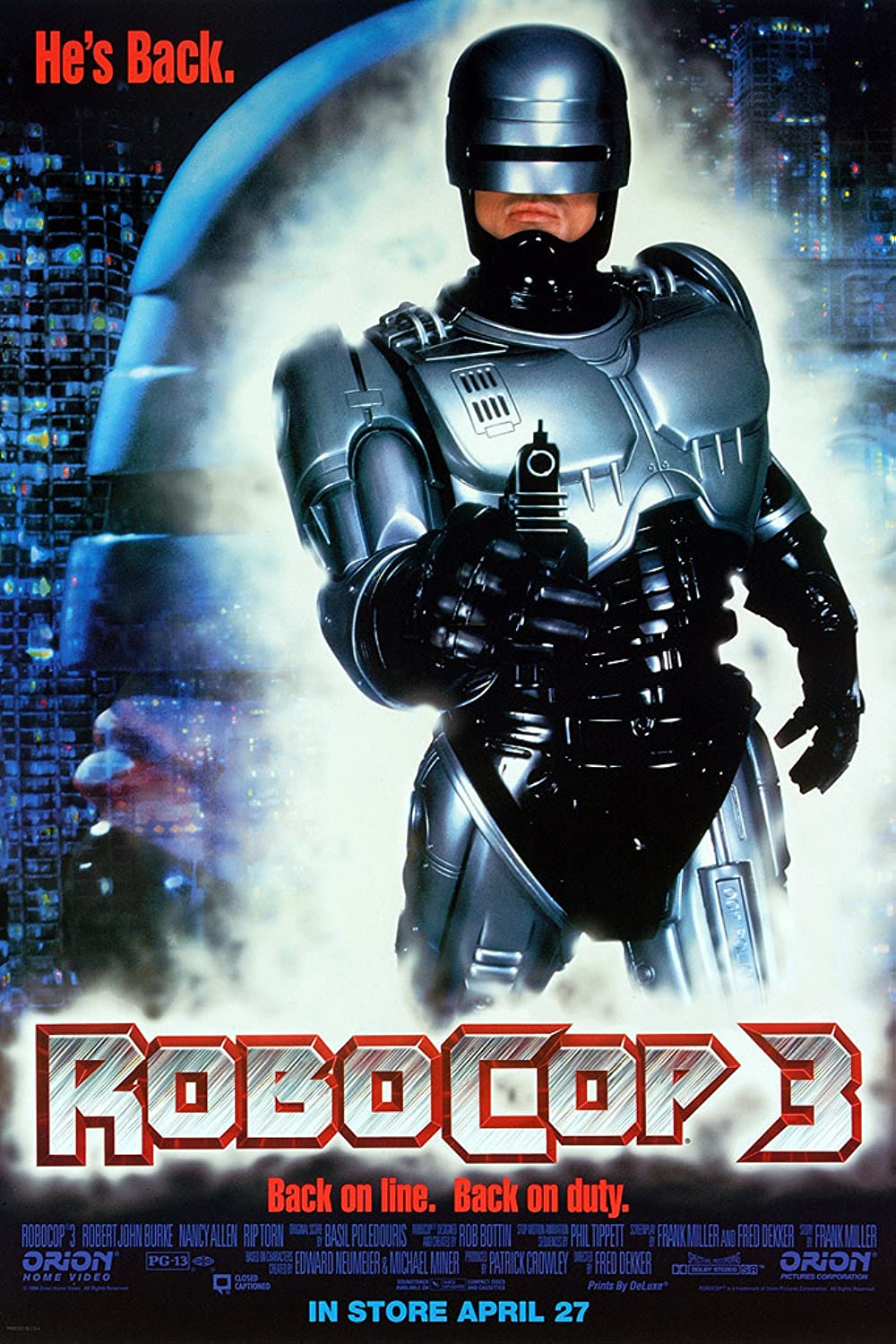 Robocop 3 (1993) Peter Weller