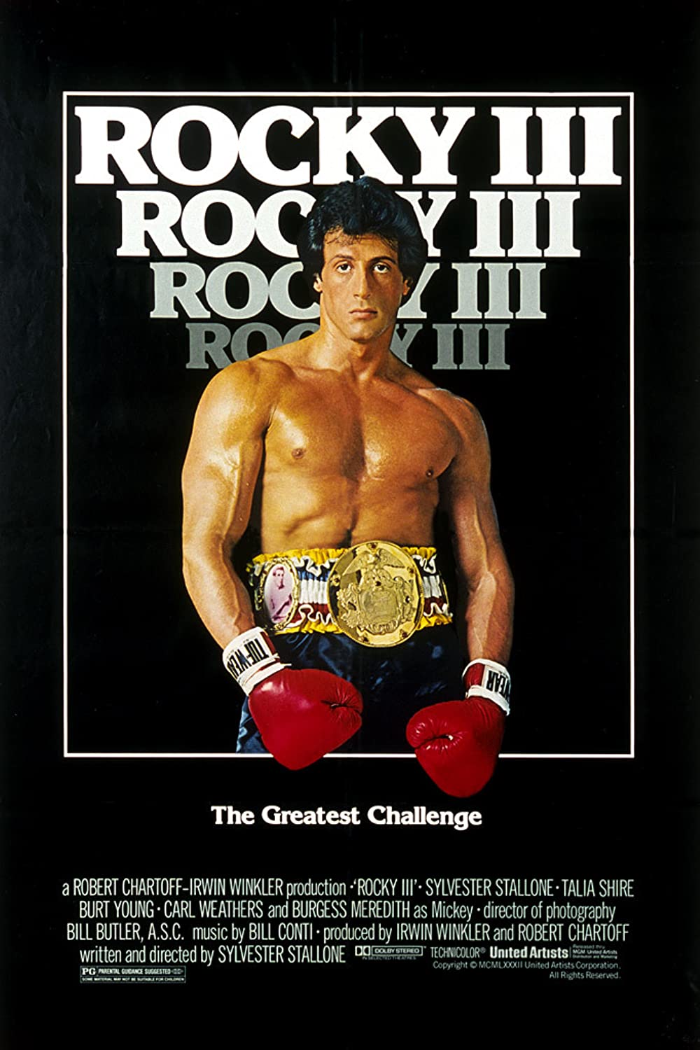 Rocky 3 III (1982) Sylvester Stallone