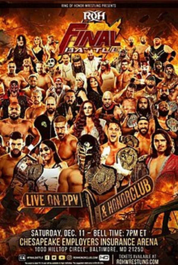 ROH Wrestling - Final Battle (2021) WWE PPV