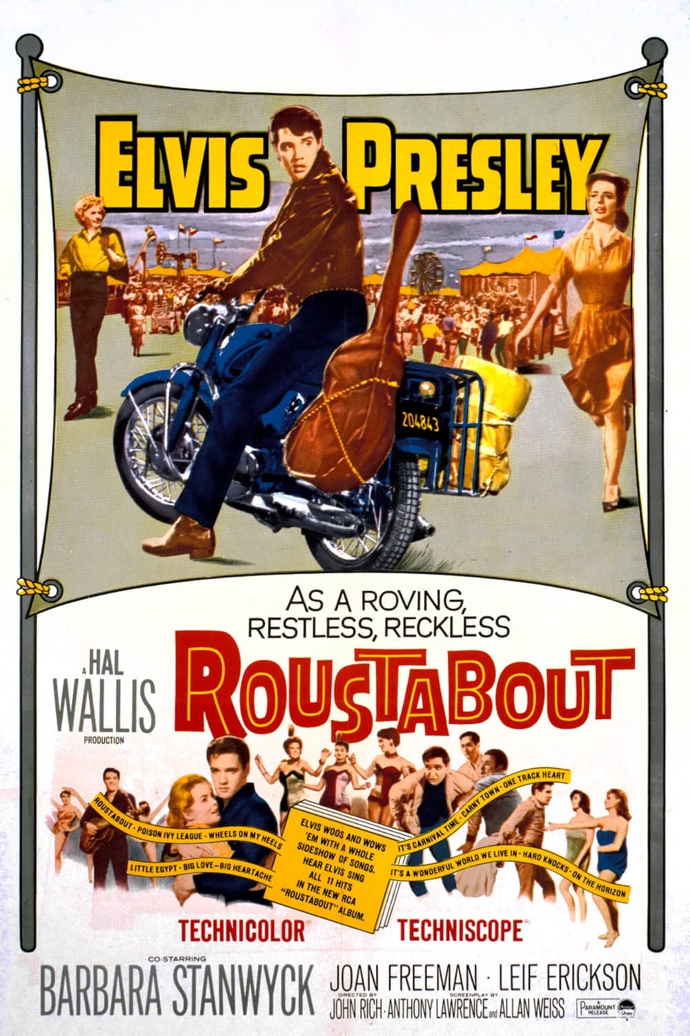 Roustabout (1964) Elvis Presley Barbara Stanwyck