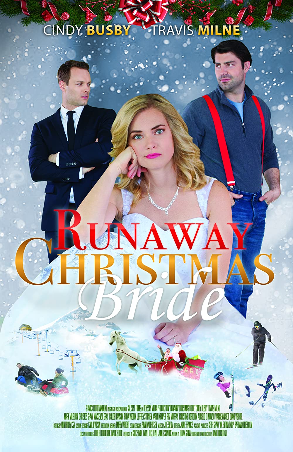 Runaway Christmas Bride (2017) Cindy Busby Travis Milne