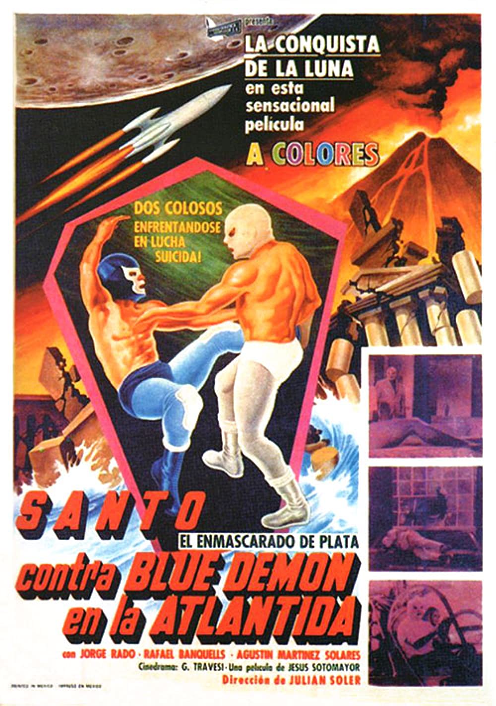 Santo vs Blue Demon in Atlantis (1970) English Subtitled